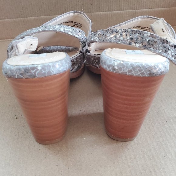 Ariat Two24 silver leather sandals 7.5M - Picture 3 of 7